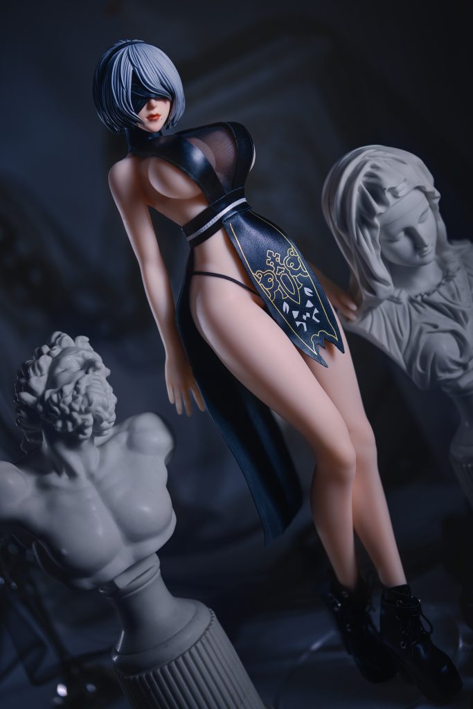 Nier Automata YoRHa No. 2 Type B 2B anime sex doll hentai figure mini sex doll (2)