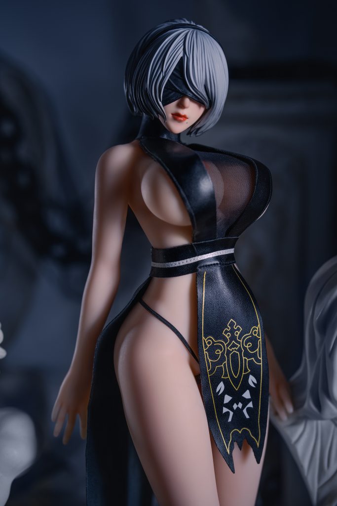 Nier Automata YoRHa No. 2 Type B 2B anime sex doll hentai figure mini sex doll (3)