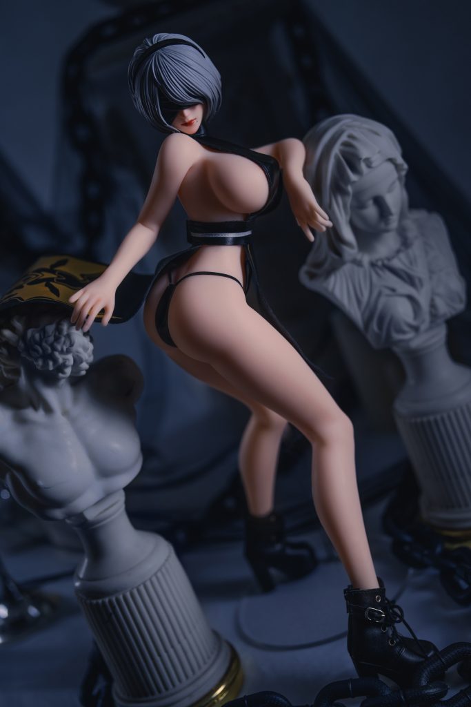 Nier Automata YoRHa No. 2 Type B 2B anime sex doll hentai figure mini sex doll (9)