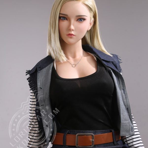 ice blue flame android 18 naked​