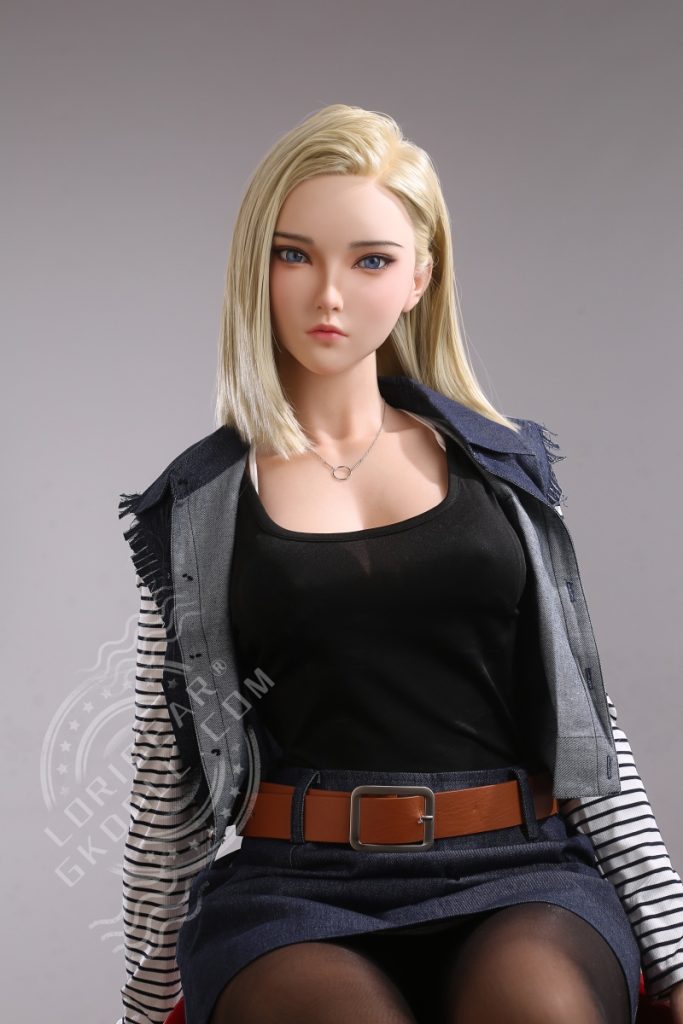 ice blue flame android 18 naked​